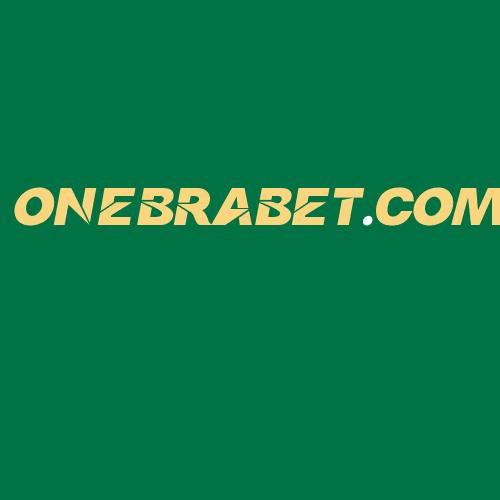 Logo da ONEBRABET